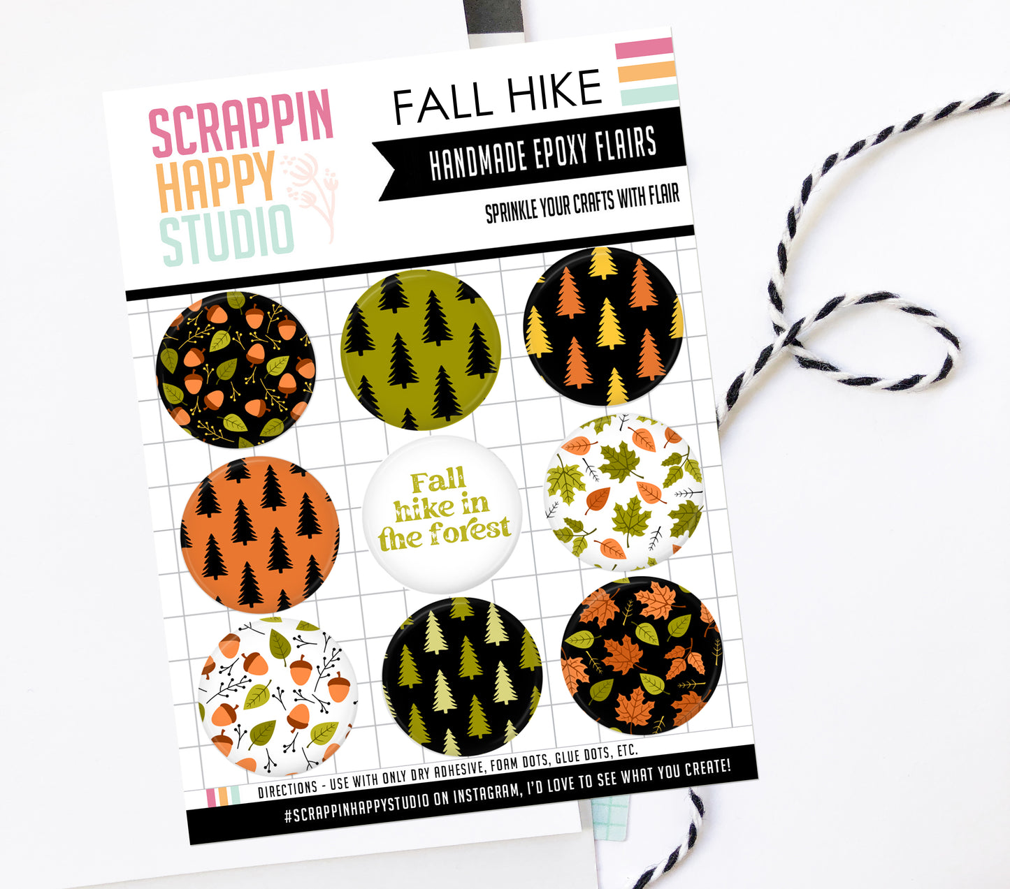 Fall Hike Epoxy Flair