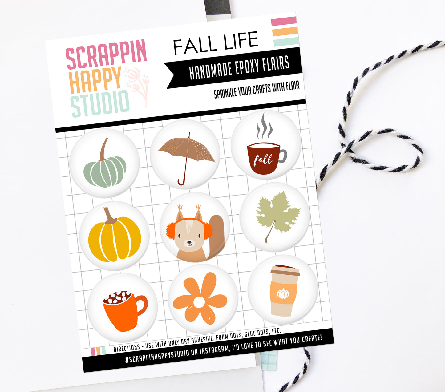 Fall Life Epoxy Flair