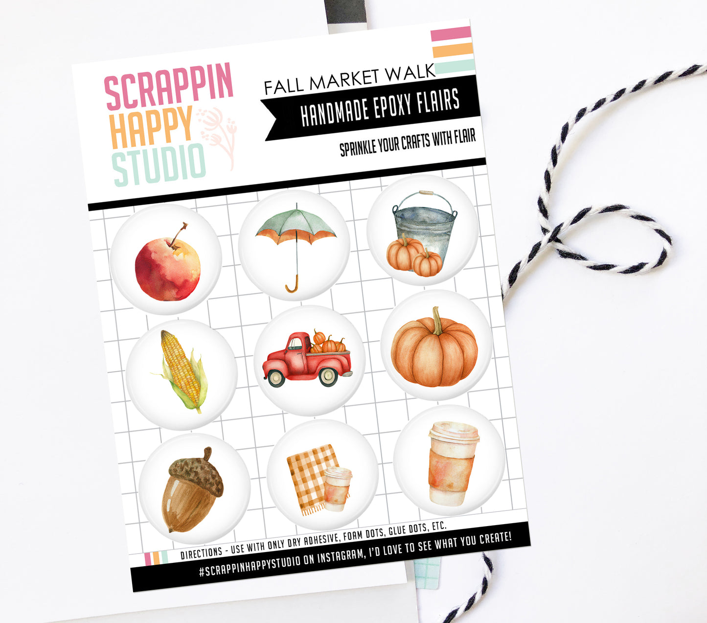 Fall Market Walk Epoxy Flair