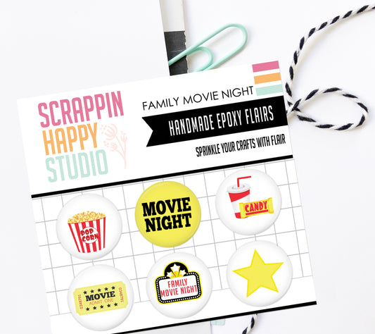 Family Movie Night  Epoxy Flair