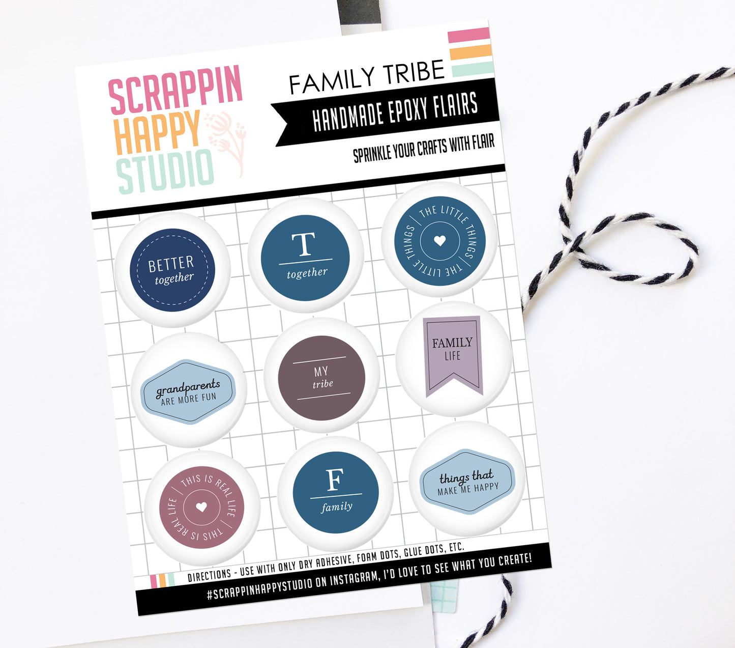 Family Tribe Epoxy Flair