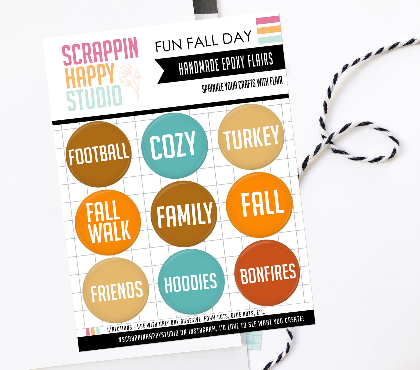 Fun Fall Day Epoxy Flair