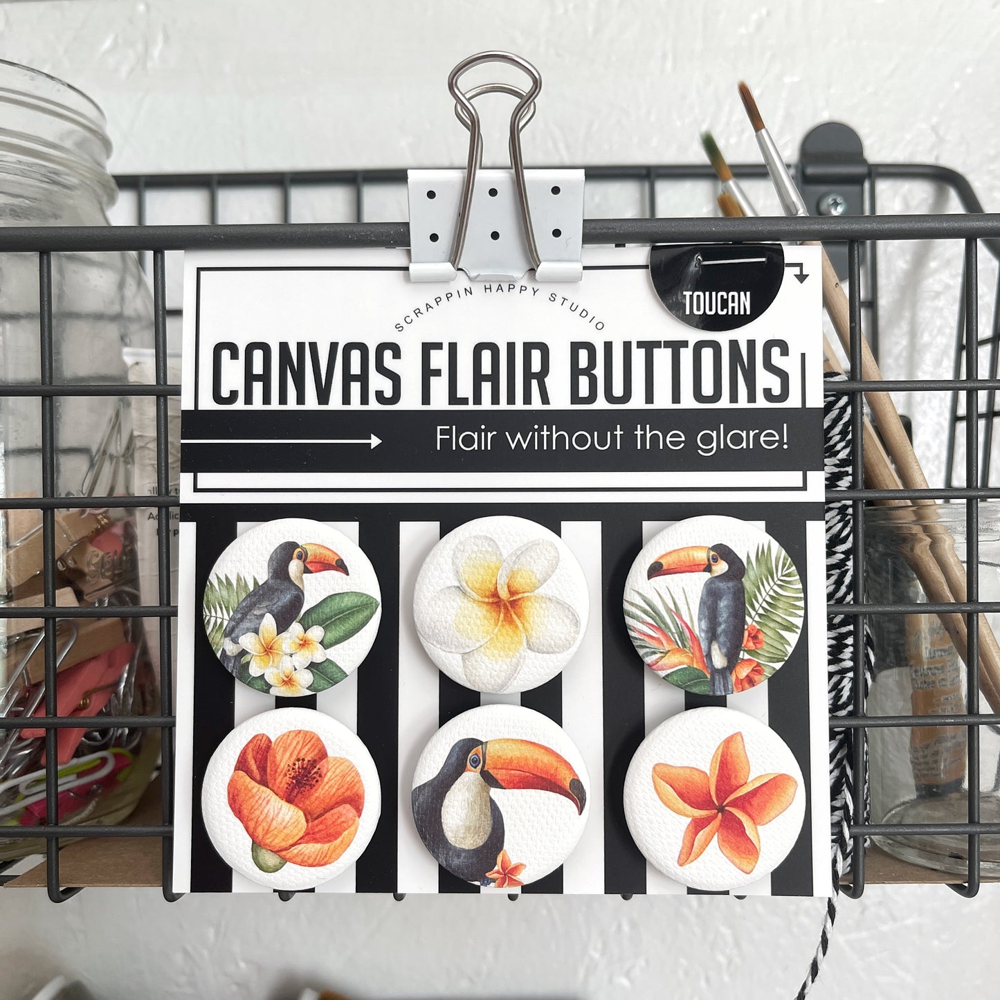 Toucan Canvas Flair