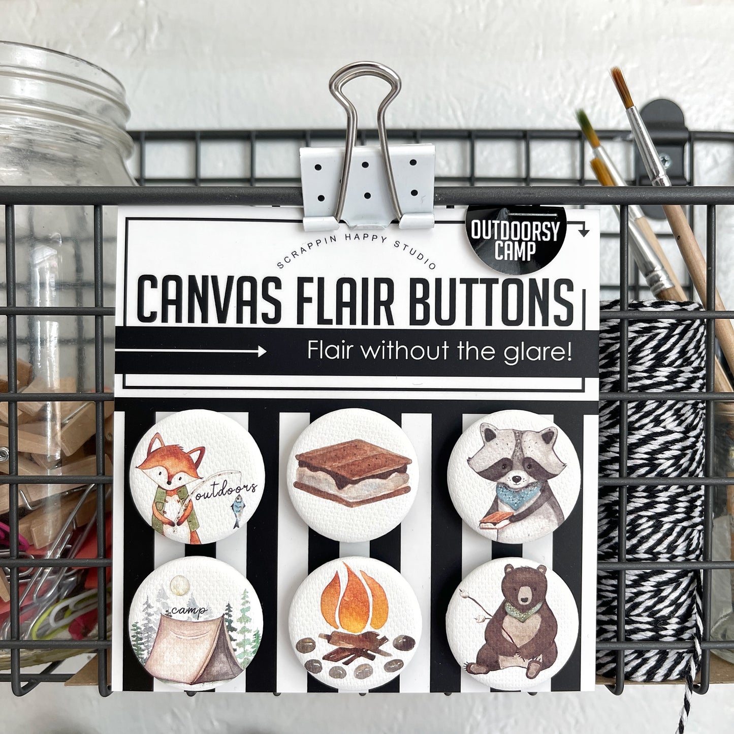 Outdoorsy Camp Canvas Flair