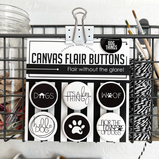 Dog Things Canvas Flair