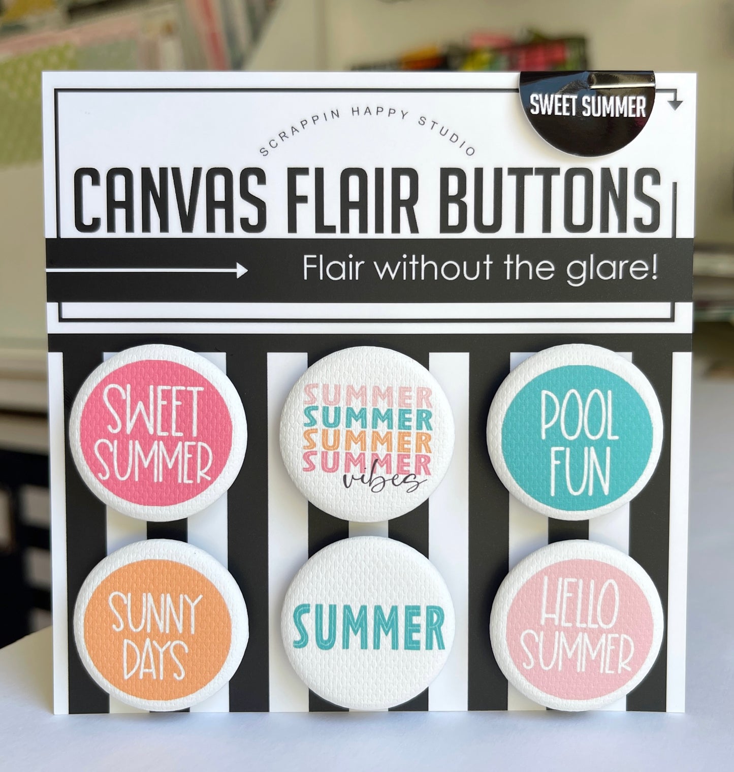 Sweet Summer Canvas Flair