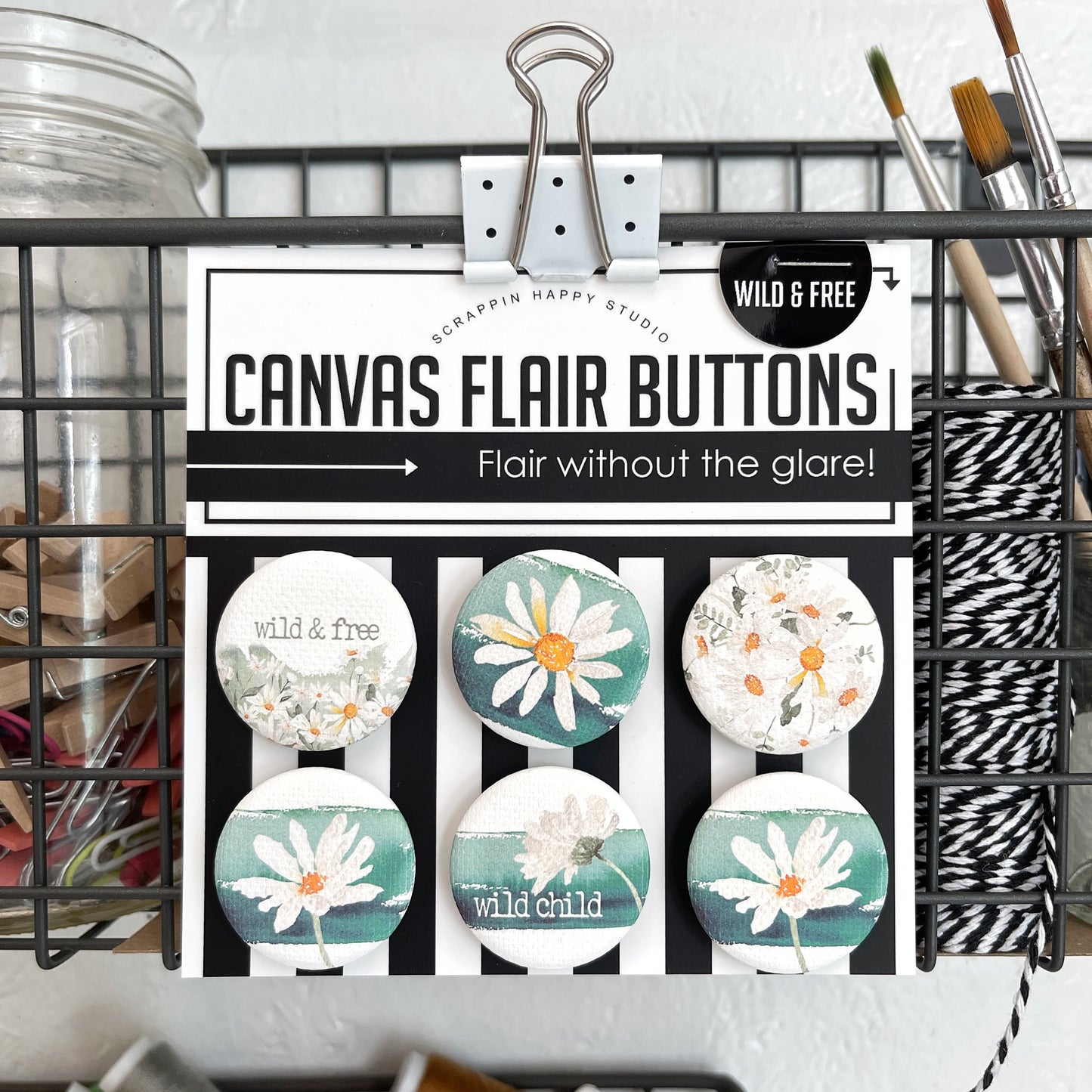 Wild And Free Canvas Flair