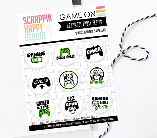 Game On Epoxy Flair