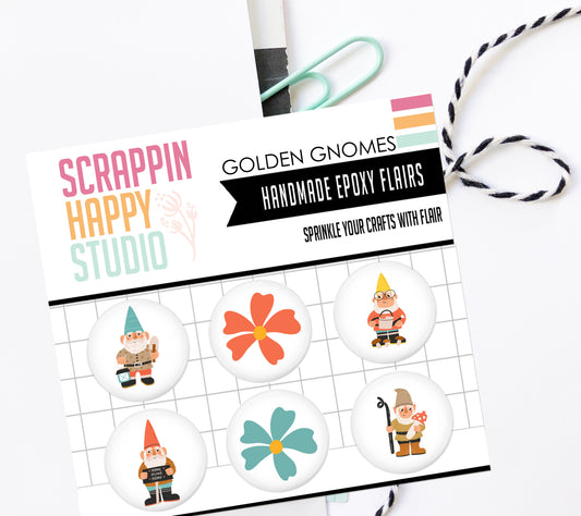 Garden Gnomes Epoxy Flair