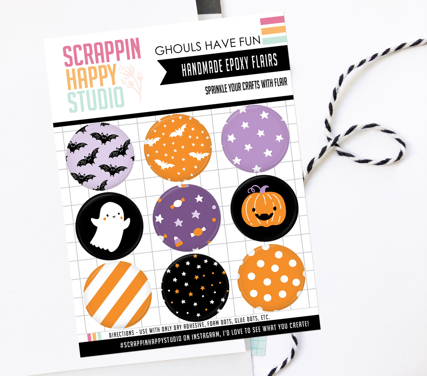 Ghouls Have Fun Epoxy Flair