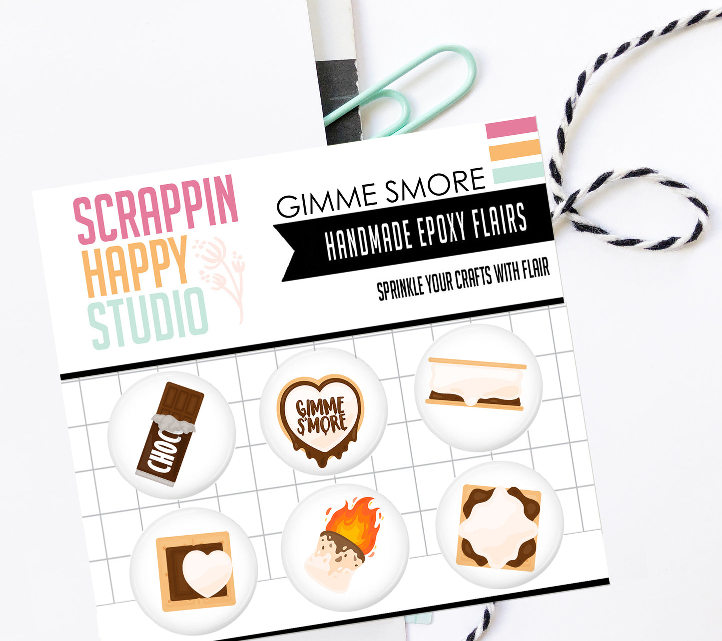 Gimme Smore Epoxy Flair