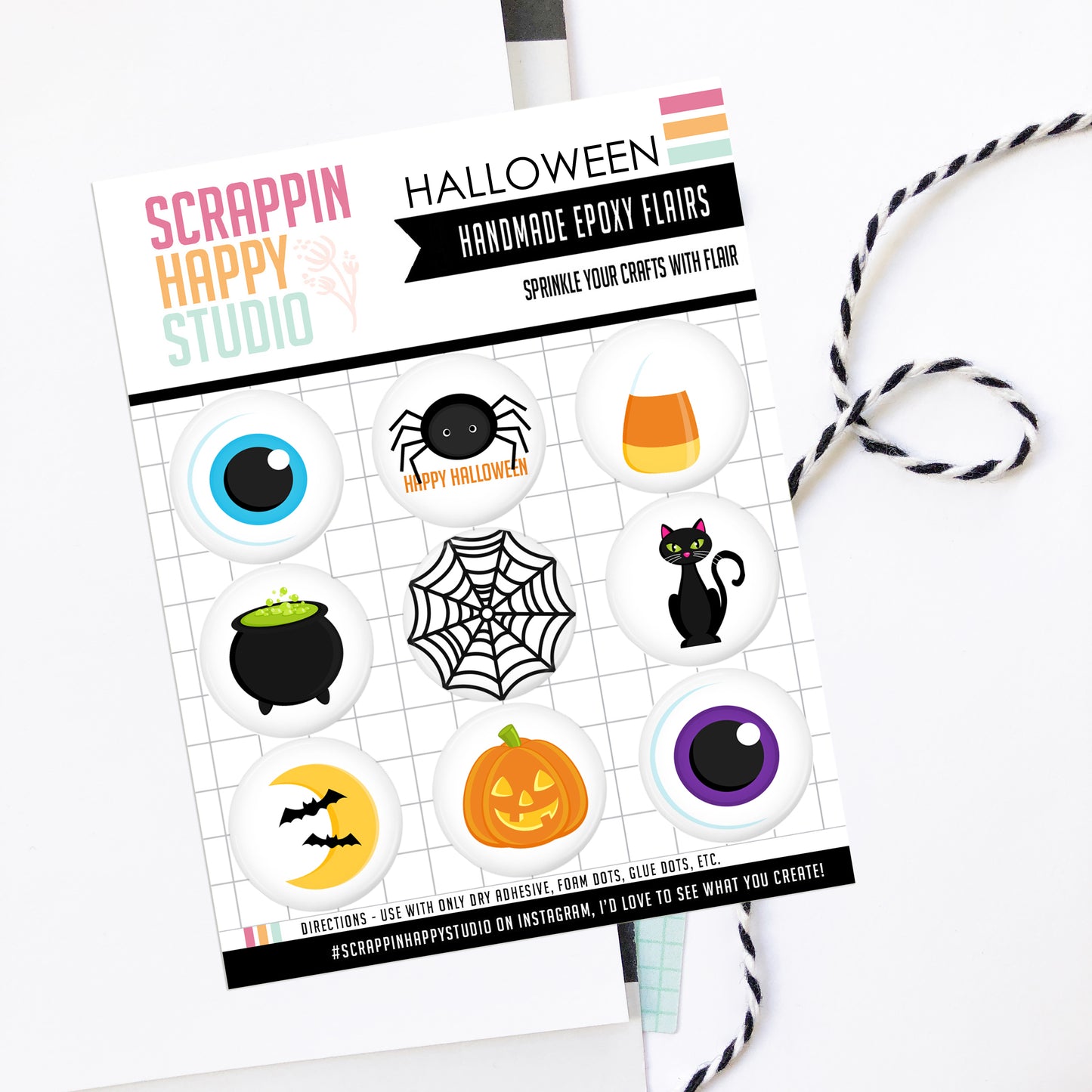 Halloween 1 Epoxy Flair