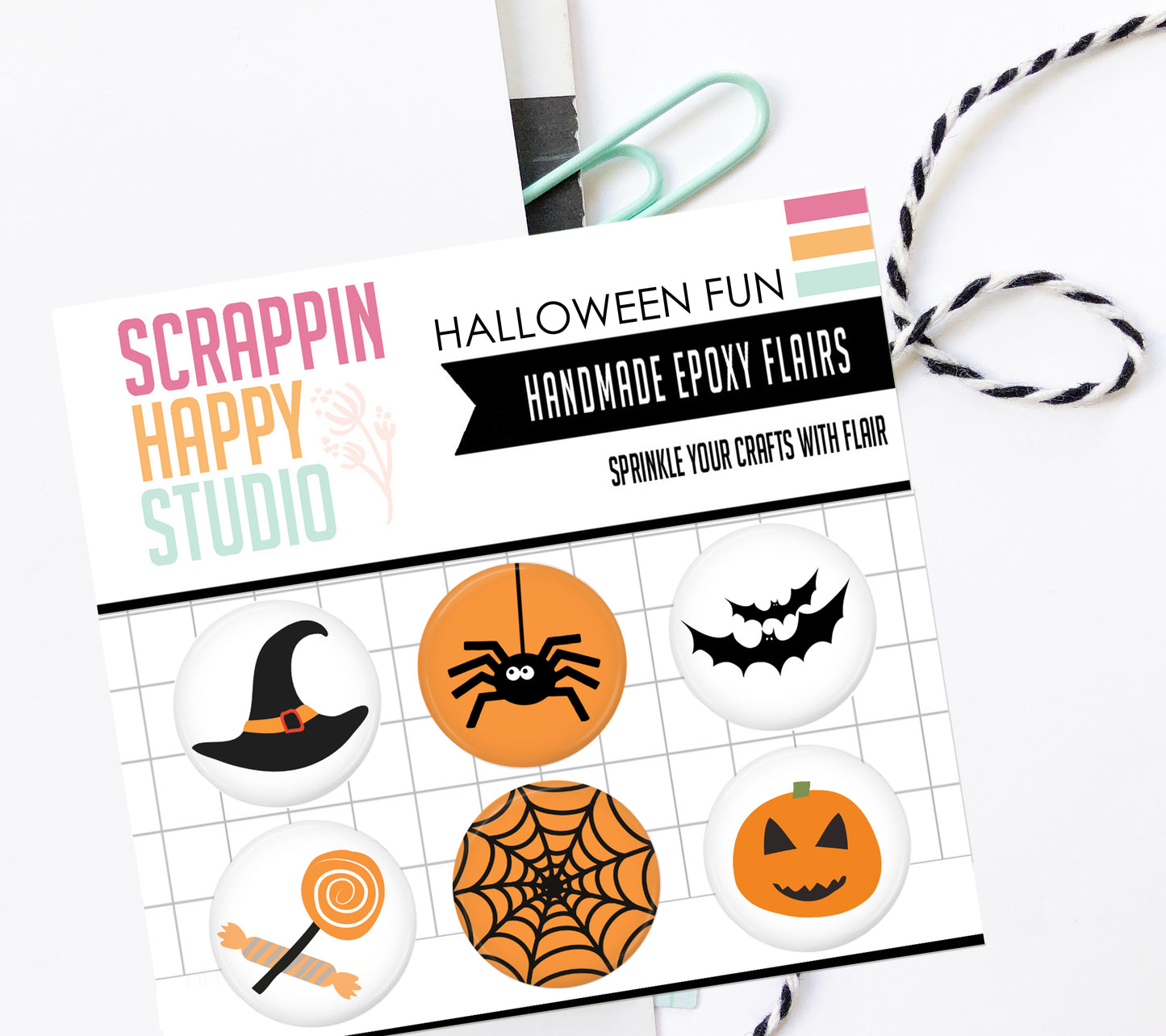 Halloween Fun Epoxy Flair