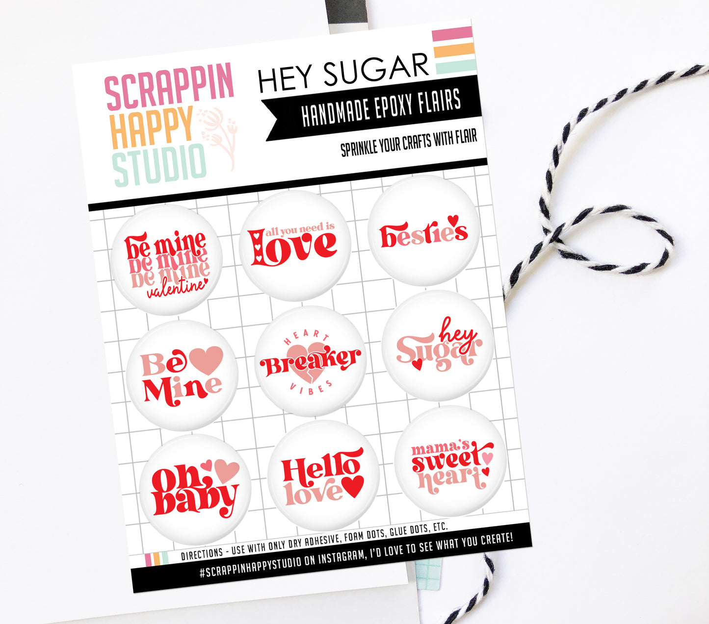 Hey Sugar Epoxy Flair