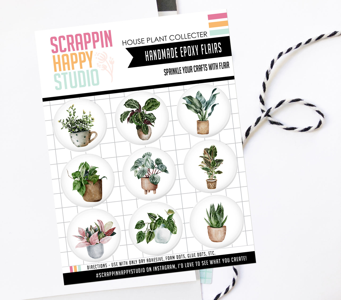 House Plant Collector Epoxy Flair