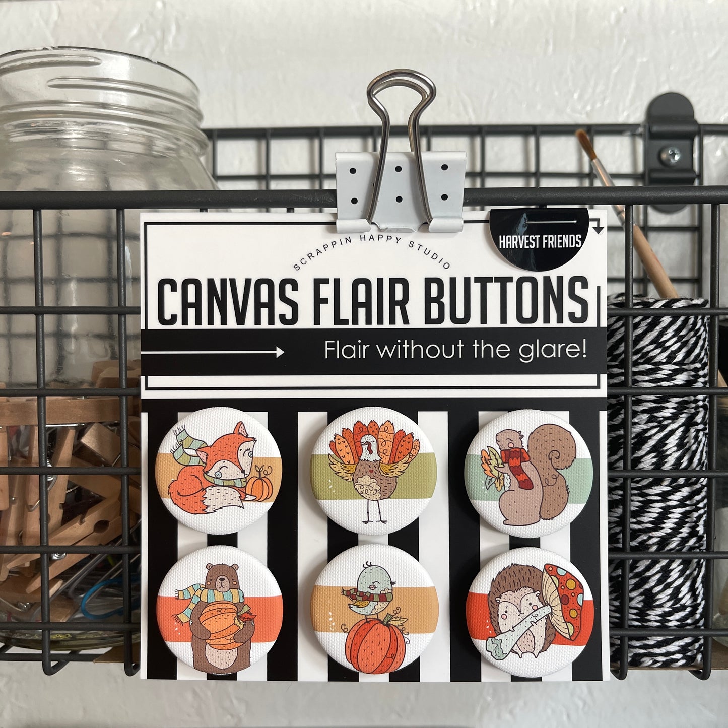 Harvest friends Canvas Flair