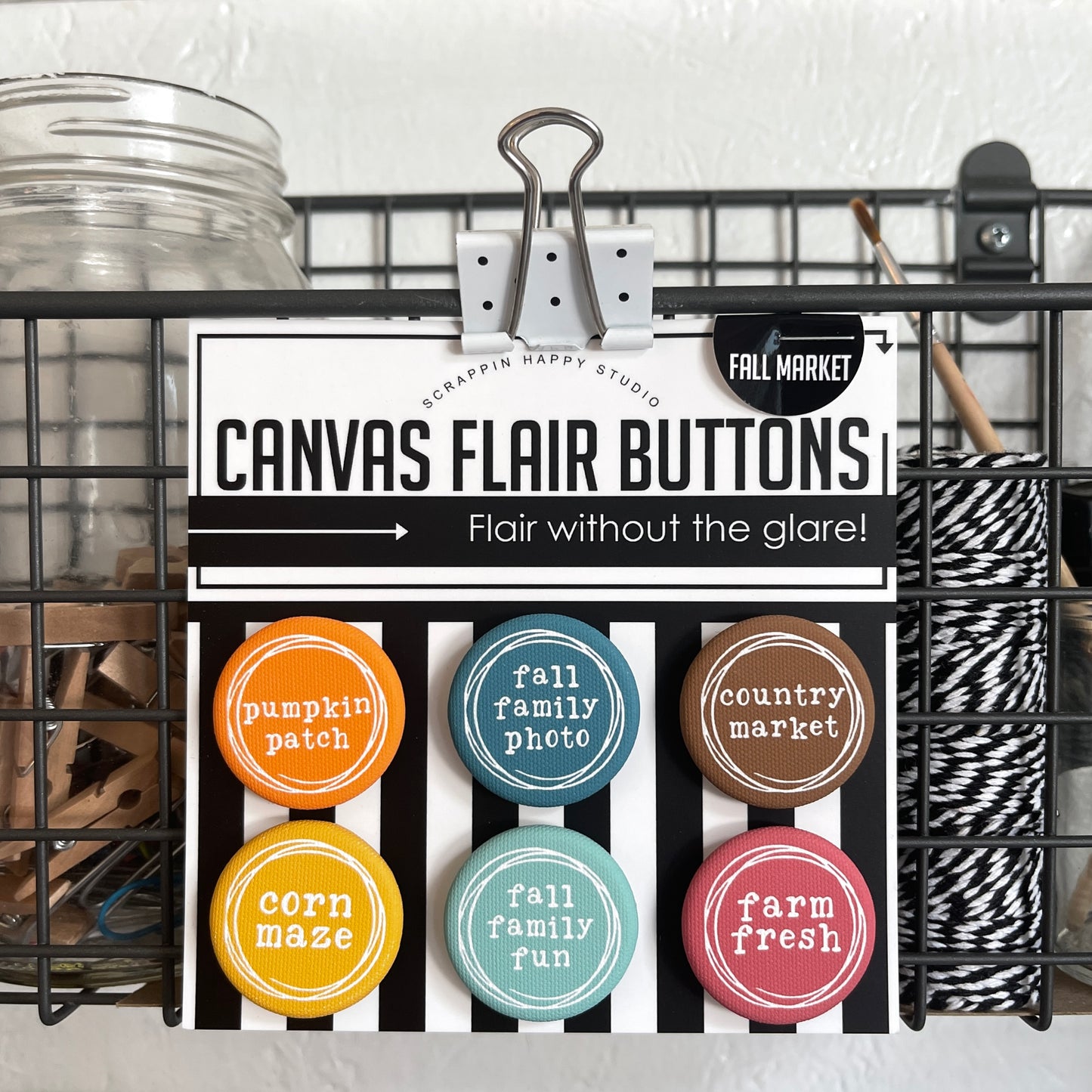 Fall Market Canvas Flair