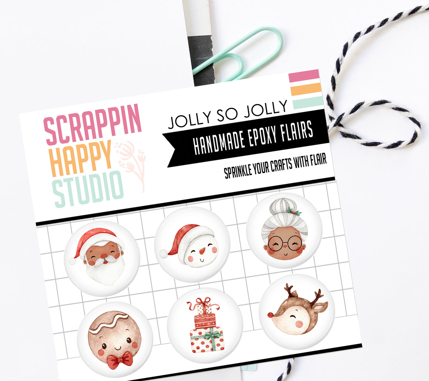 Jolly So Jolly Epoxy Flair