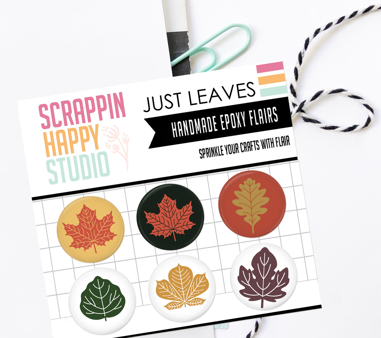 Just Leaves Epoxy Flair