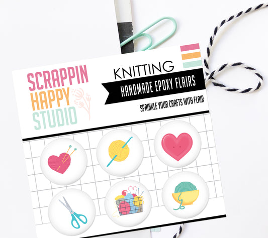 Knitting Epoxy Flair