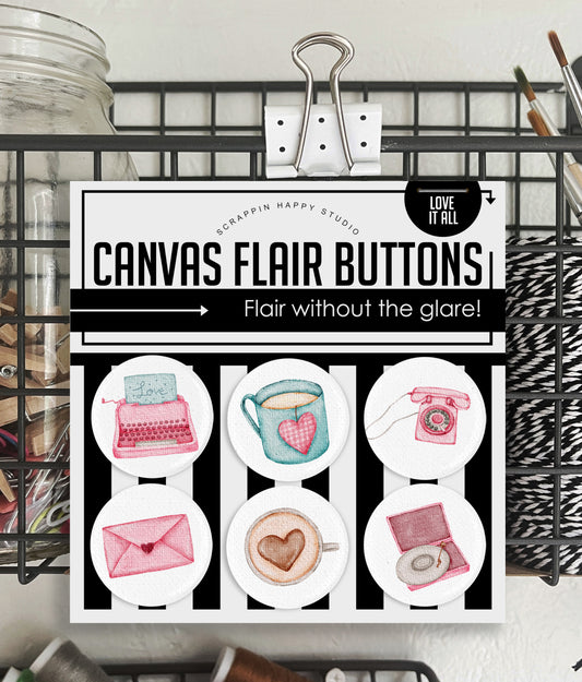 Love It All Canvas Flair