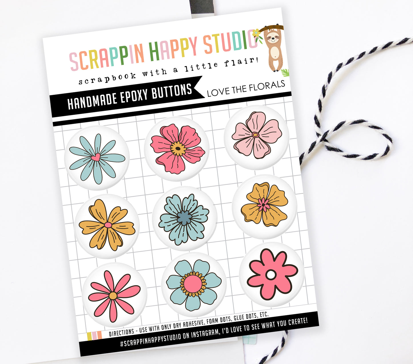 Love The Florals Epoxy Flair