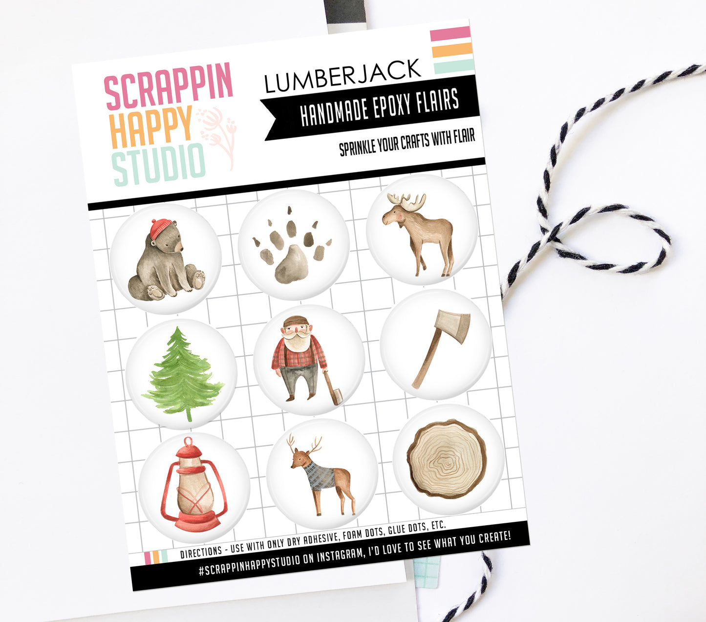 Lumberjack Epoxy Flair