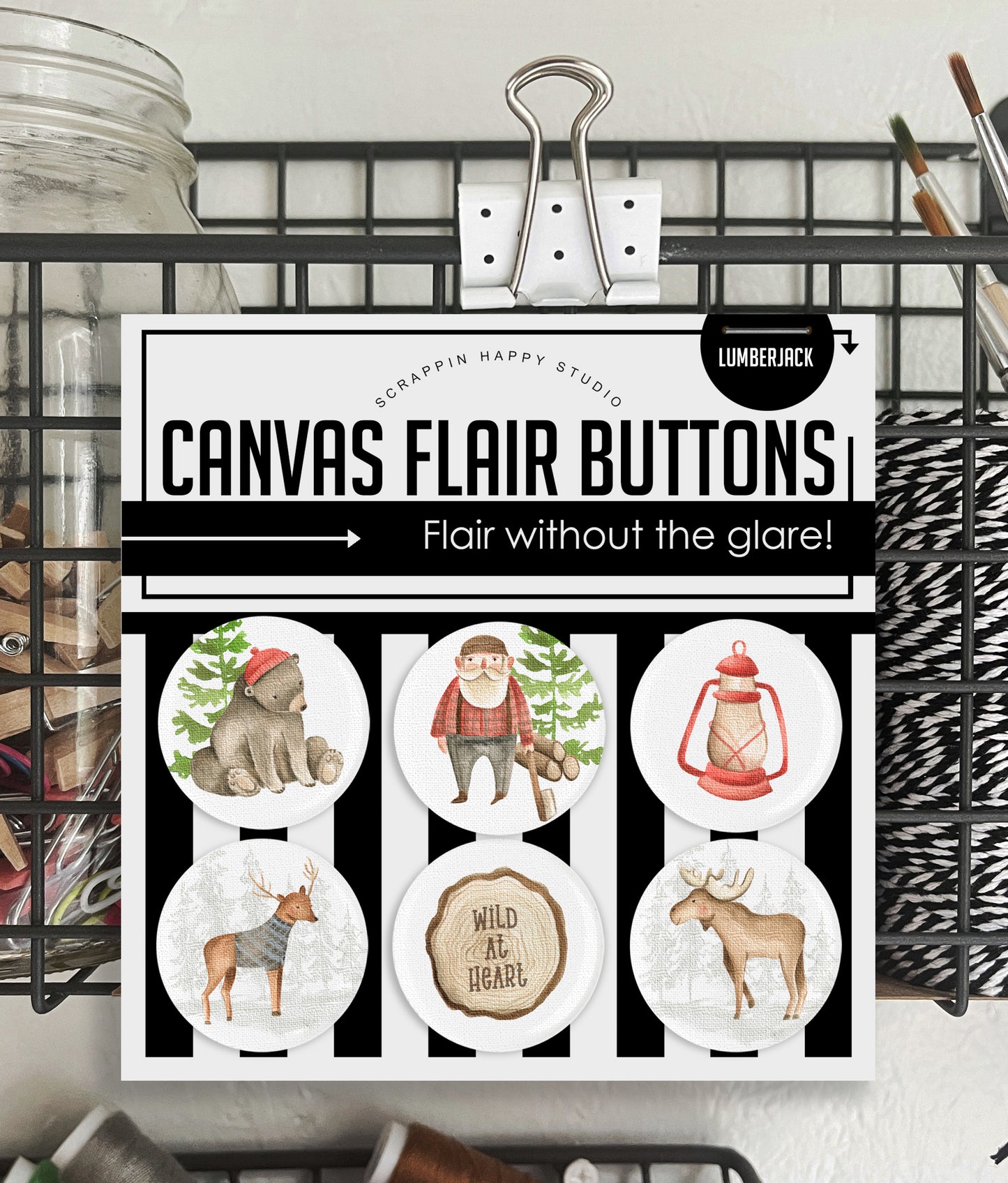 Lumberjack Canvas Flair