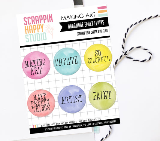 Making Art Epoxy Flair