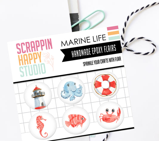 Marine Life Epoxy Flair