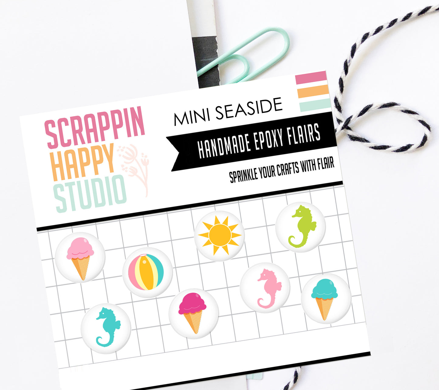 Mini Seaside Epoxy Flair