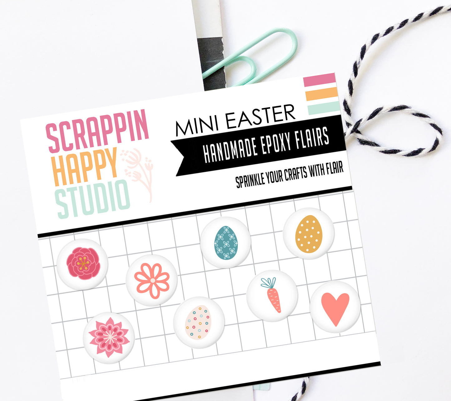 Mini Easter Epoxy Flair
