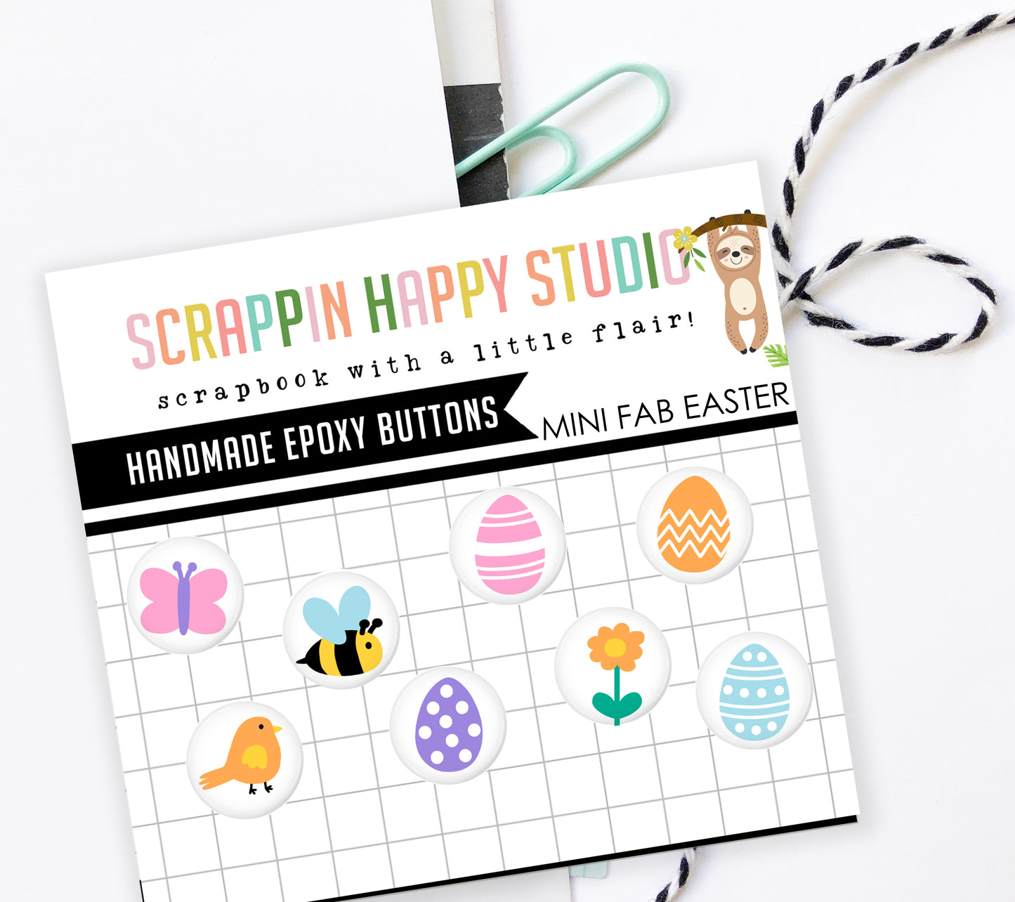 Mini Fab Easter Epoxy Flair