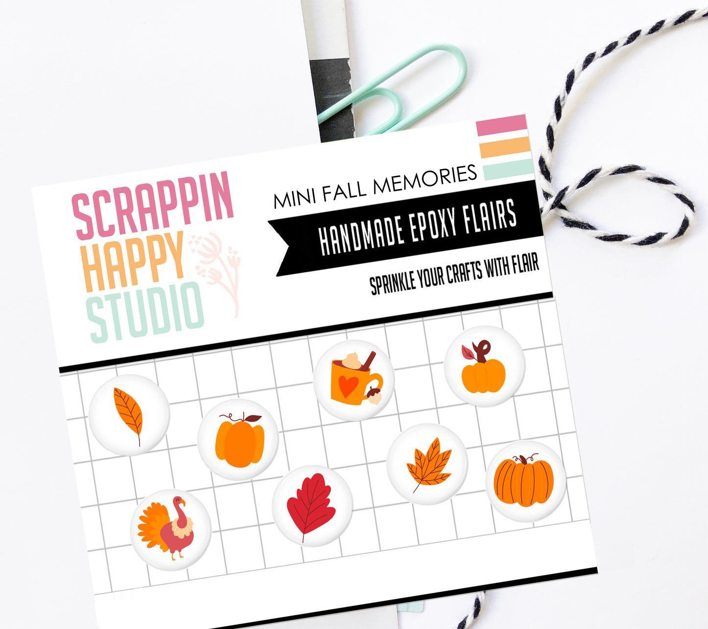 Mini Fall Memories Epoxy Flair