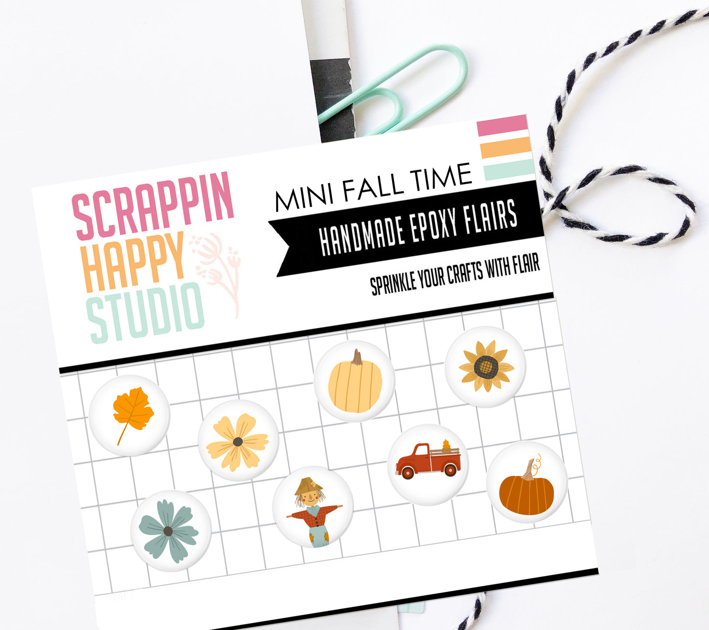 Mini Fall Time Epoxy Flair