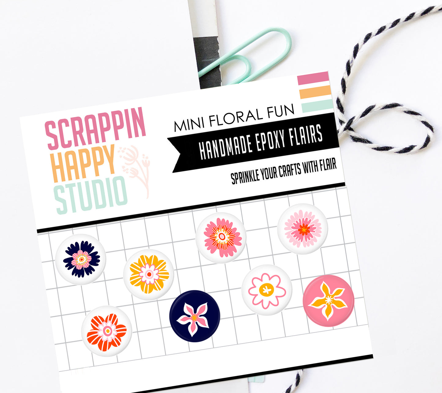 Mini Floral Fun Epoxy Flair