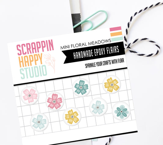 Mini Floral Meadows Epoxy Flair