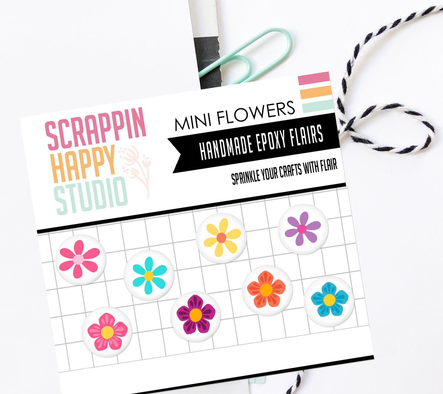 Mini Flowers Epoxy Flair