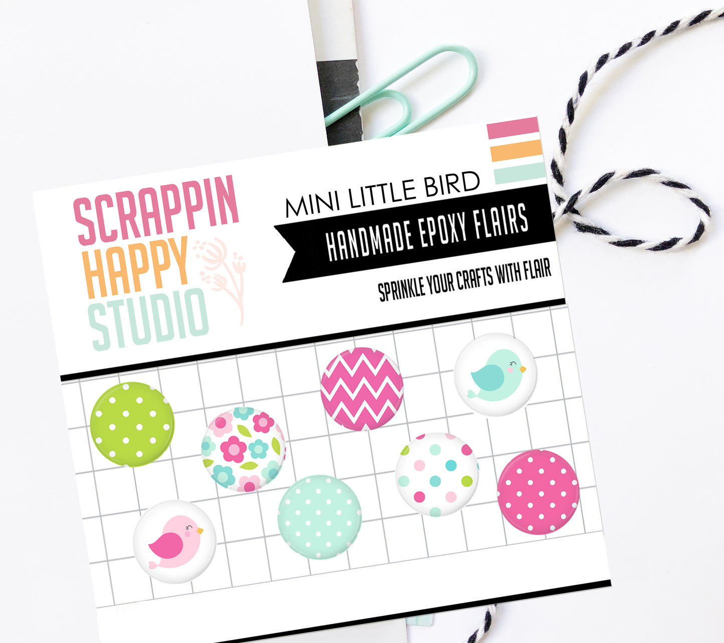 Mini Little Bird Epoxy Flair
