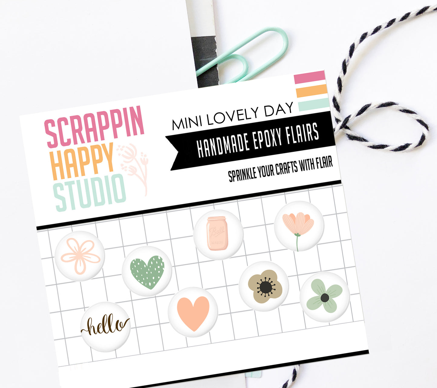 Mini Lovely Spring Day Epoxy Flair