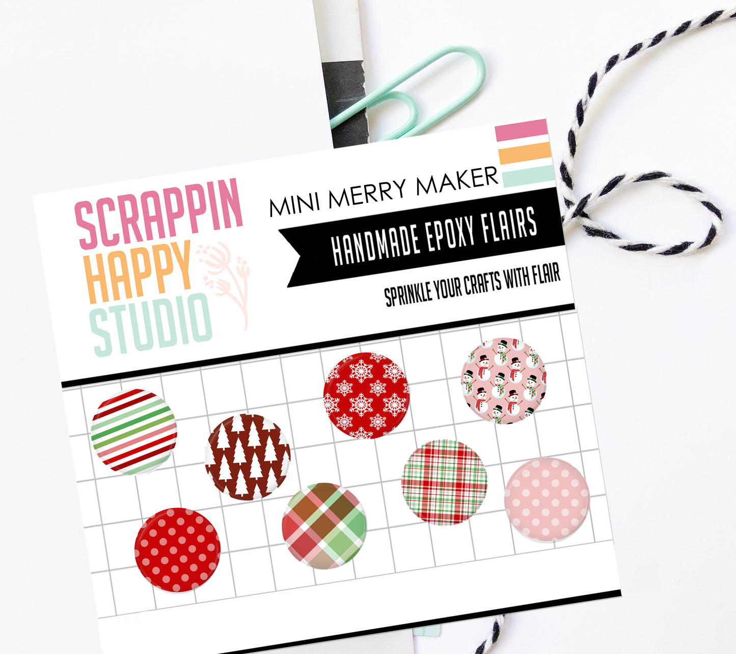 Mini Merry Maker Epoxy Flair