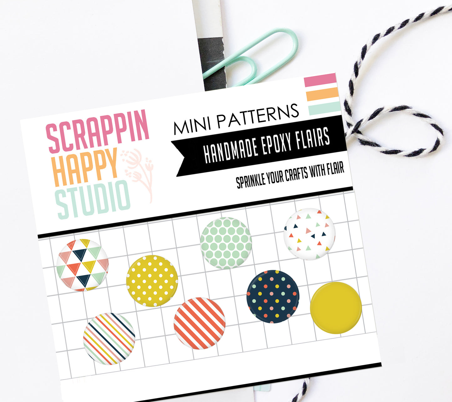 Mini Patterns Epoxy Flair