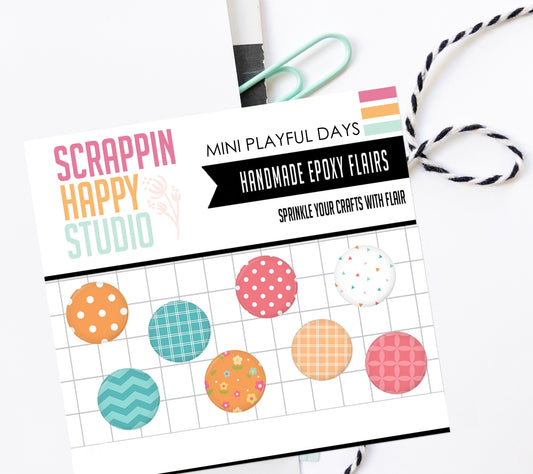 Mini Playful Days Epoxy Flair