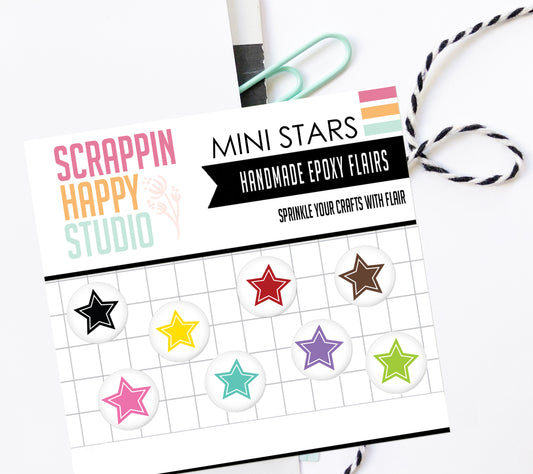 Mini Stars Epoxy Flair
