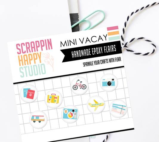 Mini Vacay Epoxy Flair