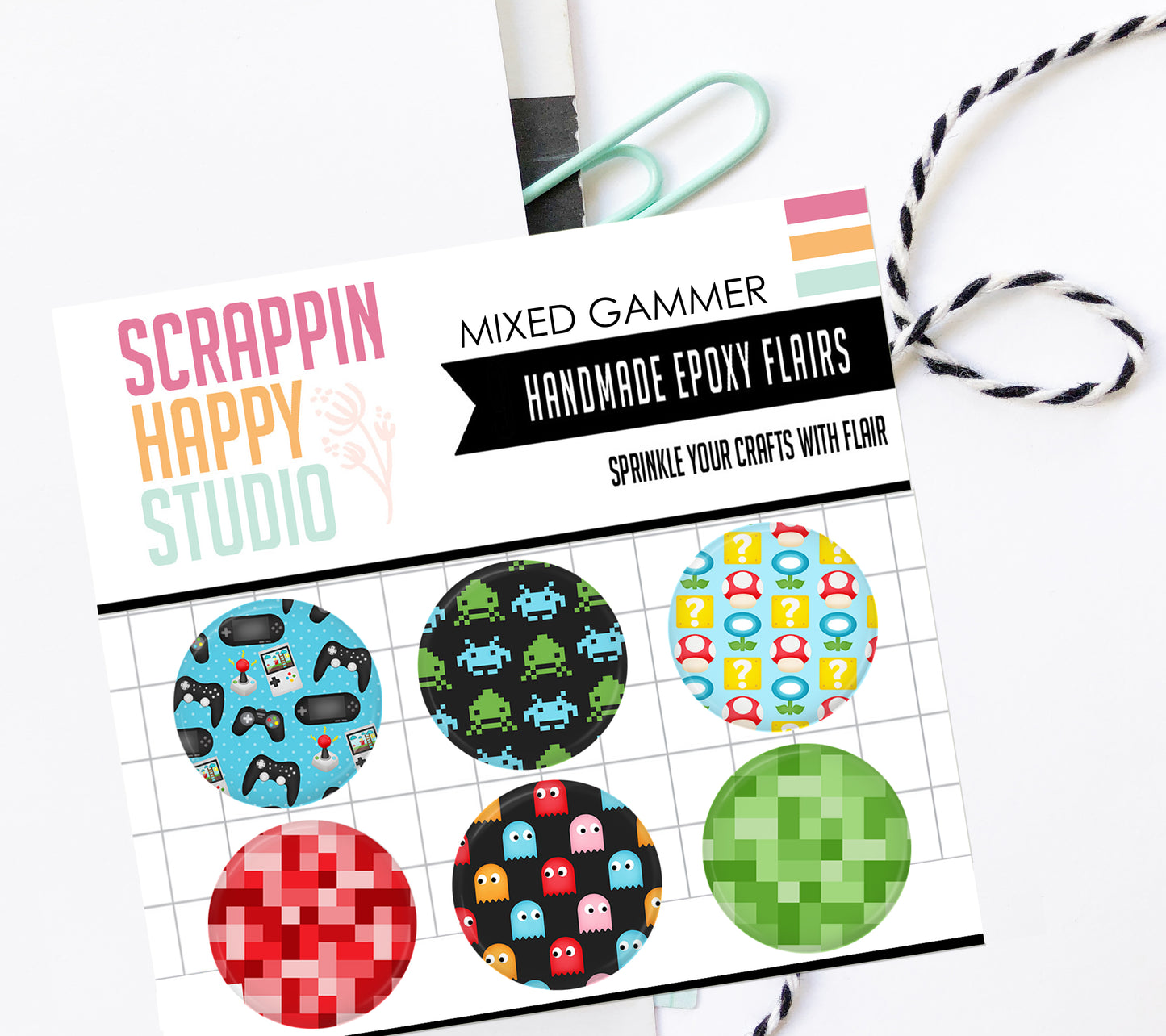 Mixed Gamer Epoxy Flair