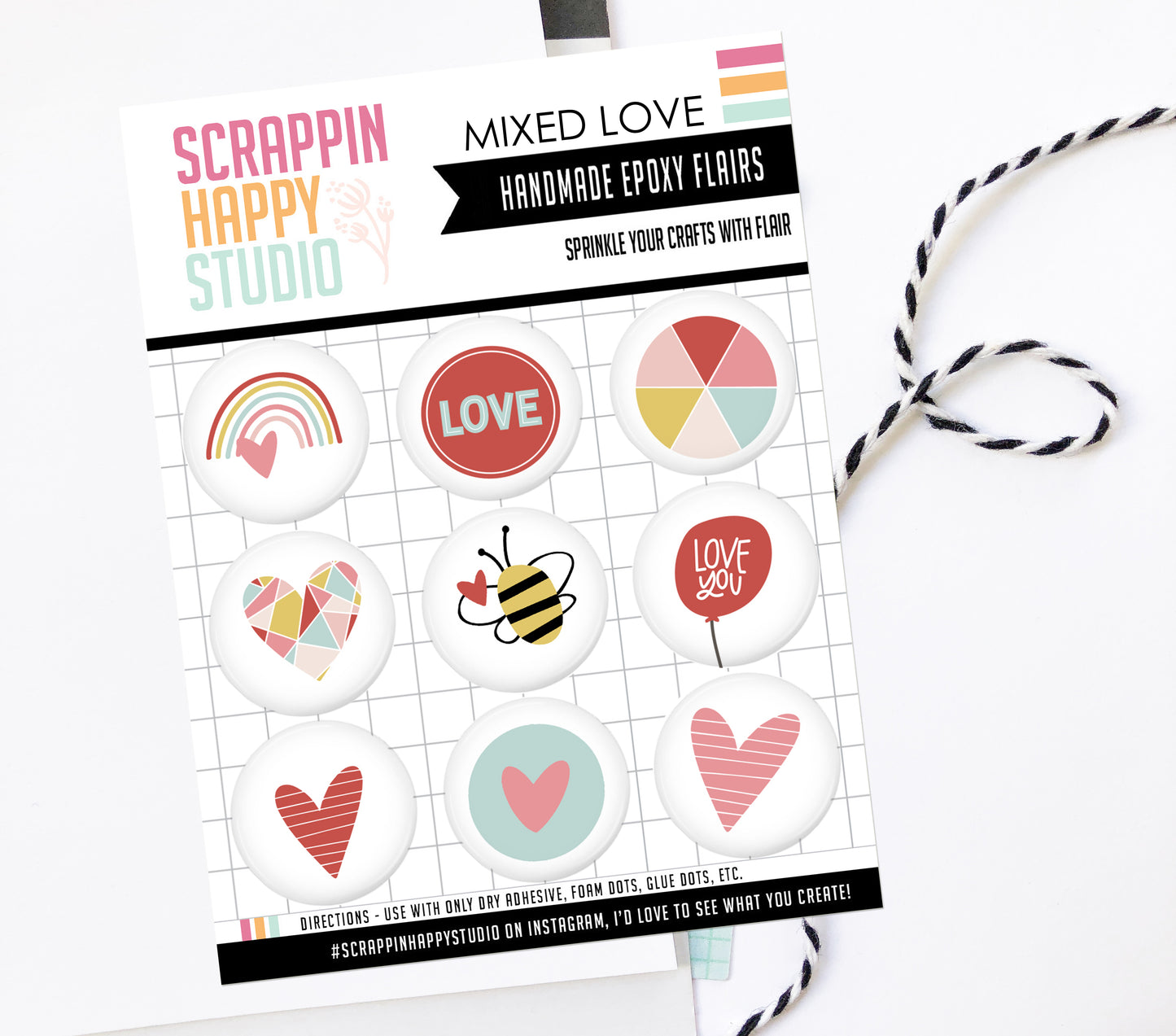 Mixed Love Epoxy Flair