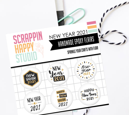 New Year 2021 Epoxy Flair