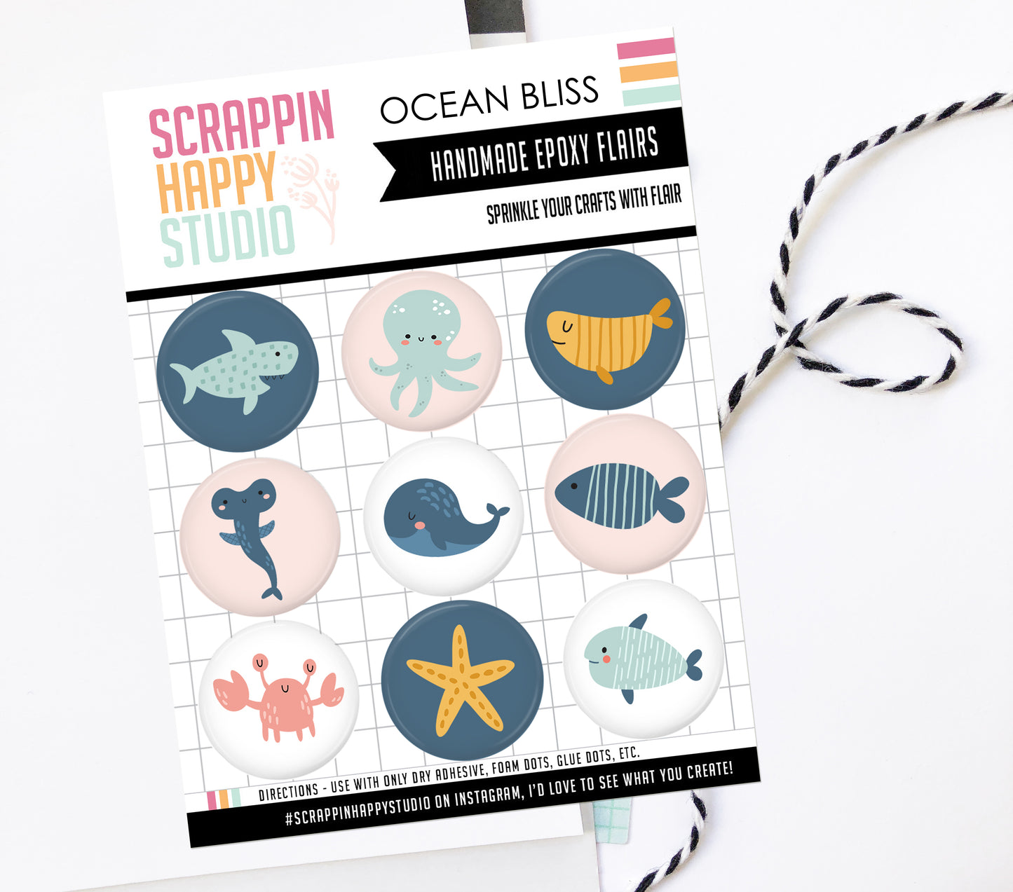 Ocean Bliss Epoxy Flair