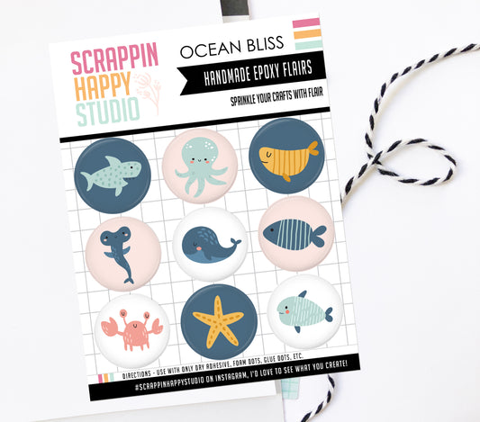 Ocean Bliss Epoxy Flair